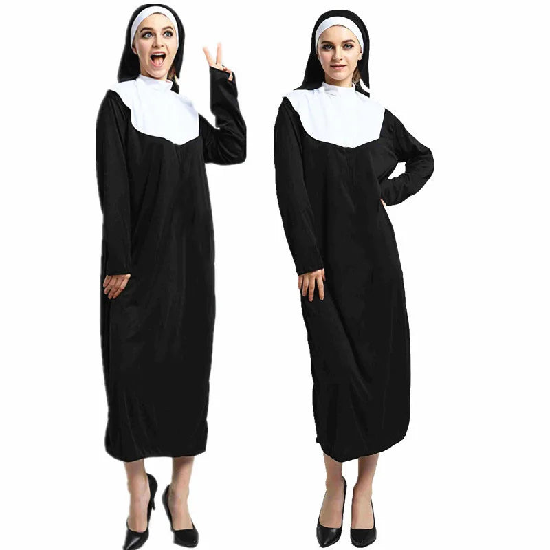 Robe de Religieuse Traditionnelle Adulte