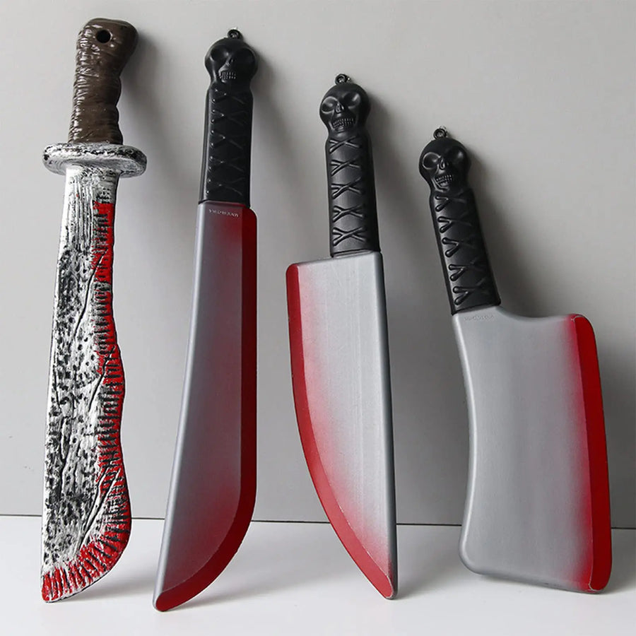 Couteau Ensanglanté Factice – Décoration Halloween