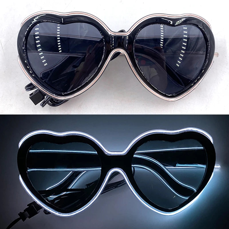 Lunettes Néon LED Lumineuses – vue 22