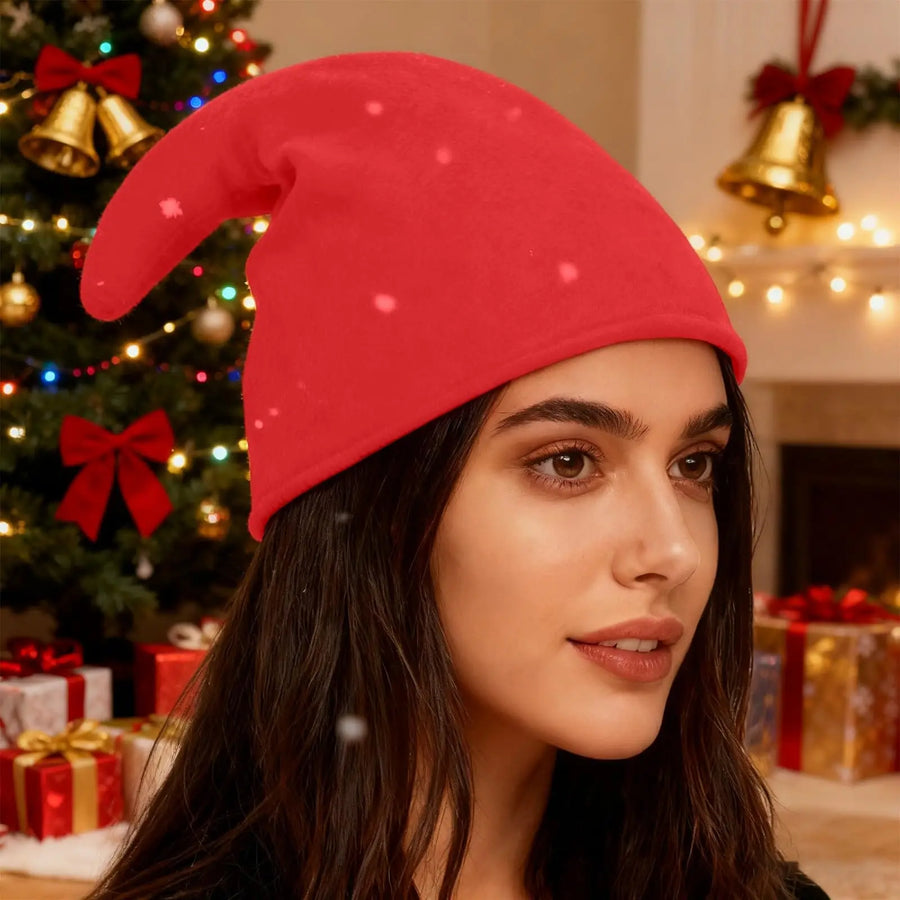Bonnet de Fête de Noël Uni – vue 12