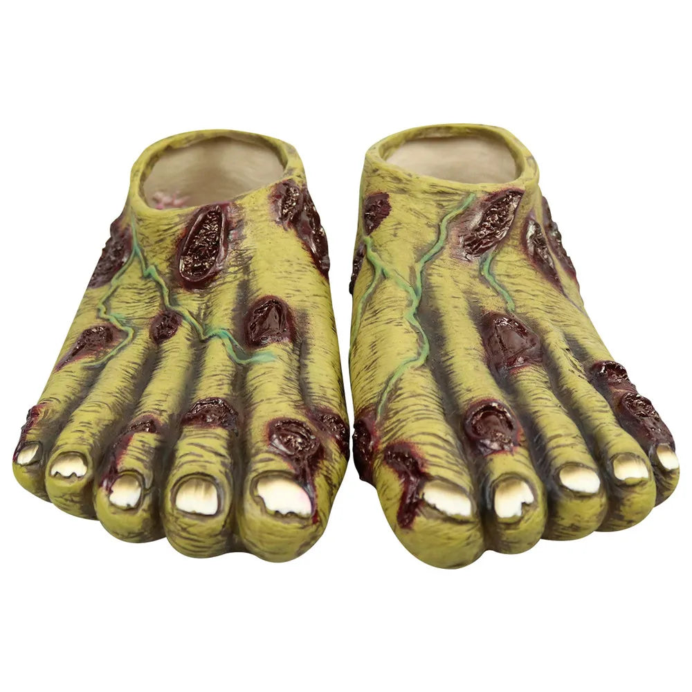 Gants Mains de Zombie Ensanglantées en Latex – vue 6