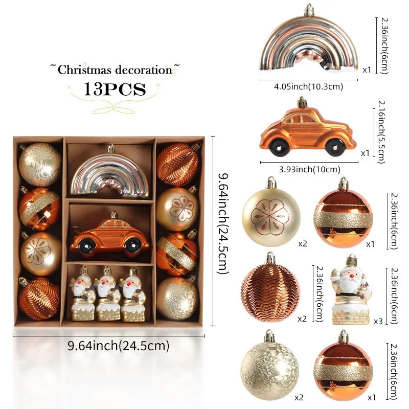 Décorations Sapin de Noël – Quatre Modèles A1 à A4