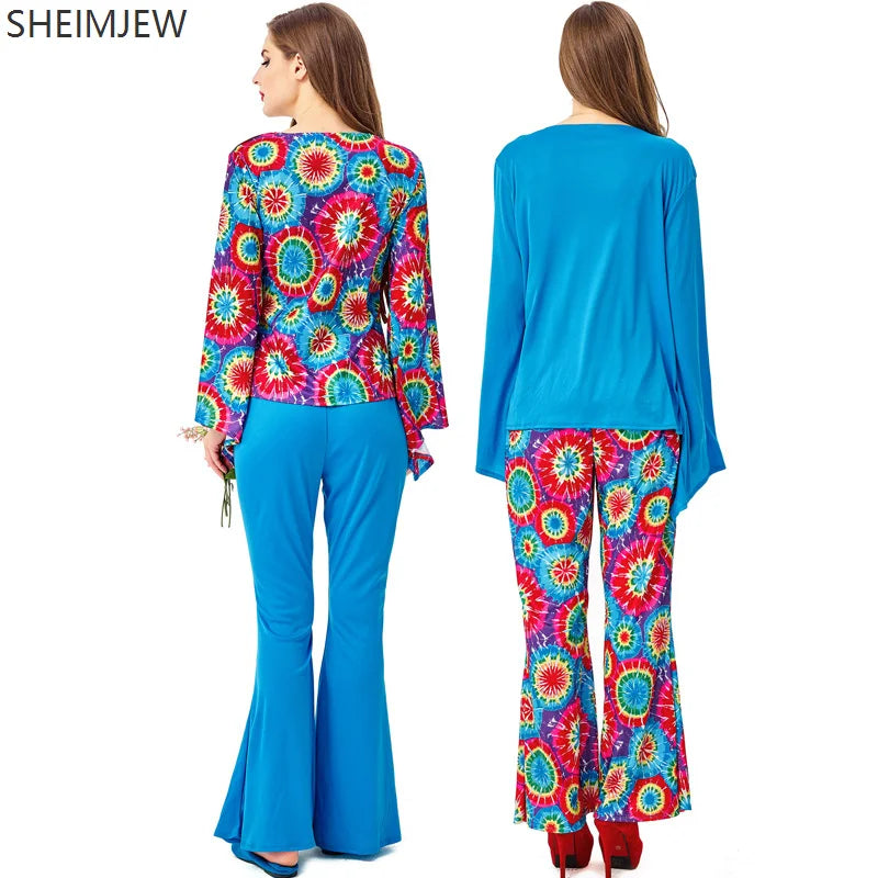 Déguisement Hippie Peace & Love Femme – vue 5