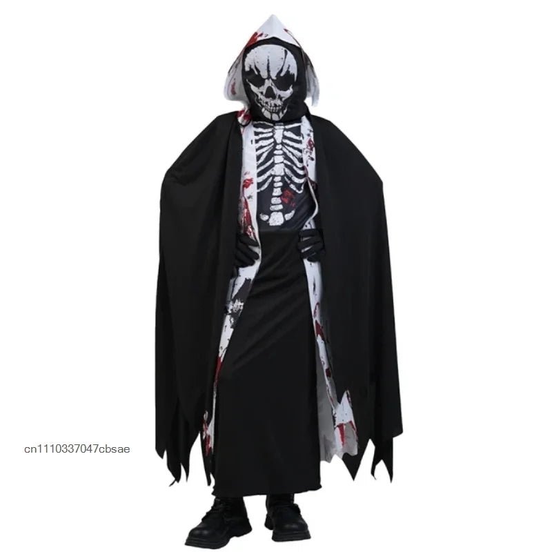 Costume Squelette Effrayant Adulte et Enfant