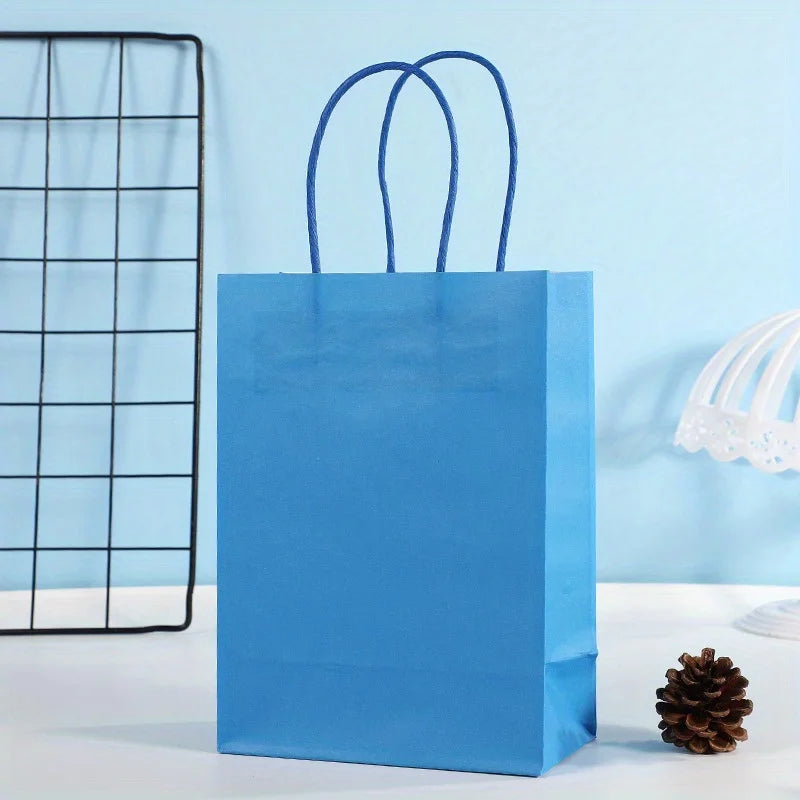 Sacs Cadeaux Anniversaire Kraft Réutilisables – vue 3