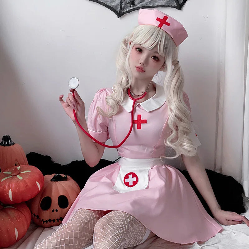 Déguisement Infirmière Japonaise Femme – Plusieurs Ensembles