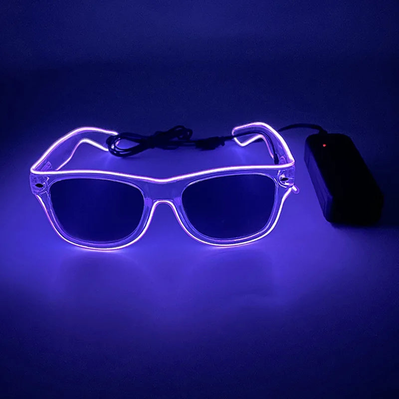 Lunettes de Soleil LED Lumineuses