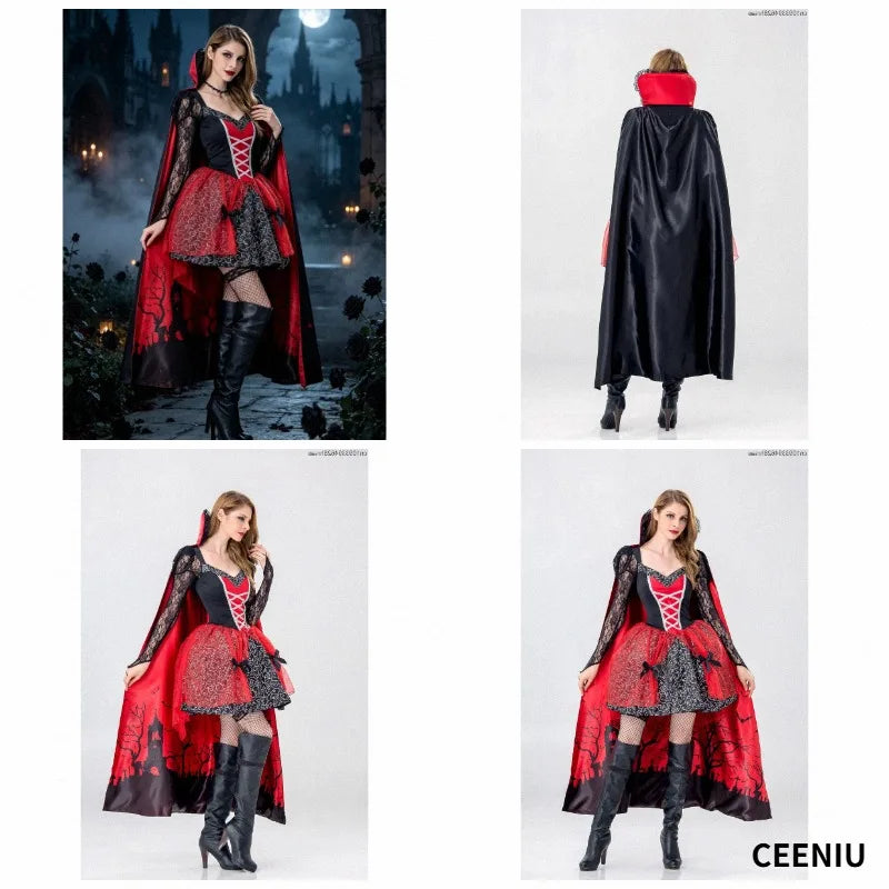 Robe Sorcière Démoniaque Gothique