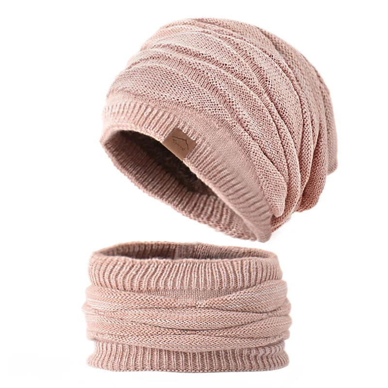 Ensemble Bonnet et Écharpe Tricoté - Hiver Chaud – vue 13