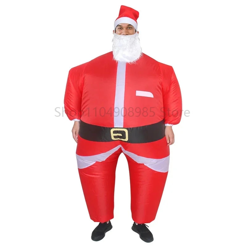Déguisement Gonflable Père Noël Classique