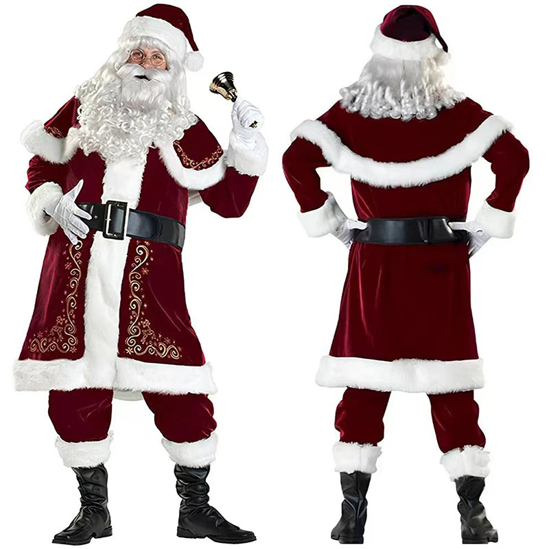Costume Père Noël de Luxe Homme ou Femme – M à 3XL