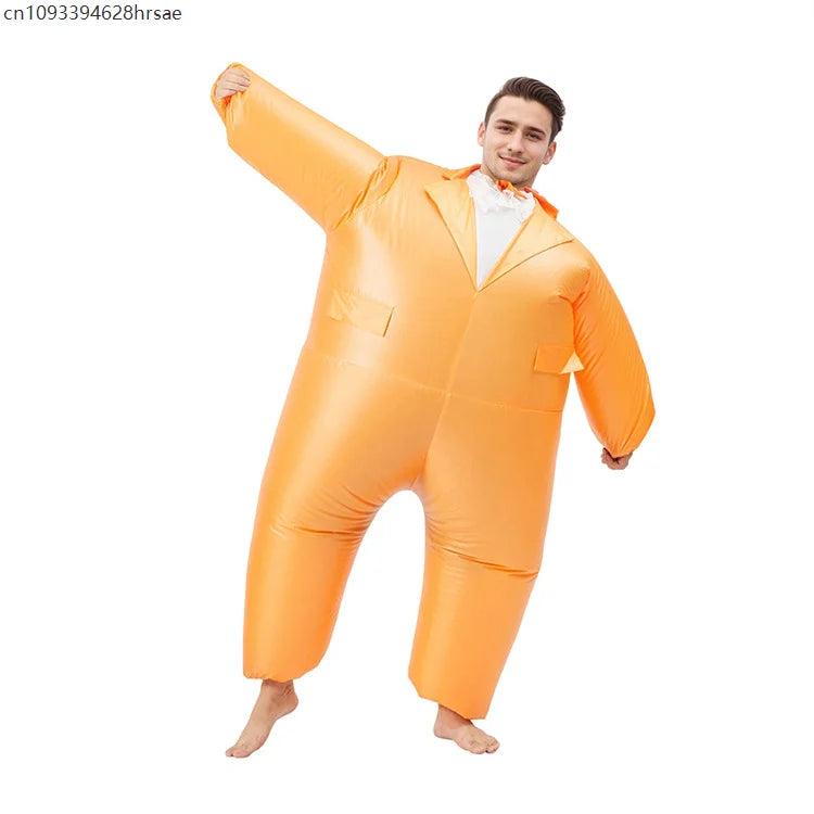 Déguisement Gonflable Orange Adulte – Costume Humoristique