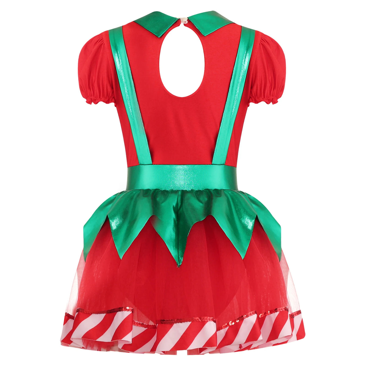 Robe Tutu Lutine Rayée Fille – vue 5