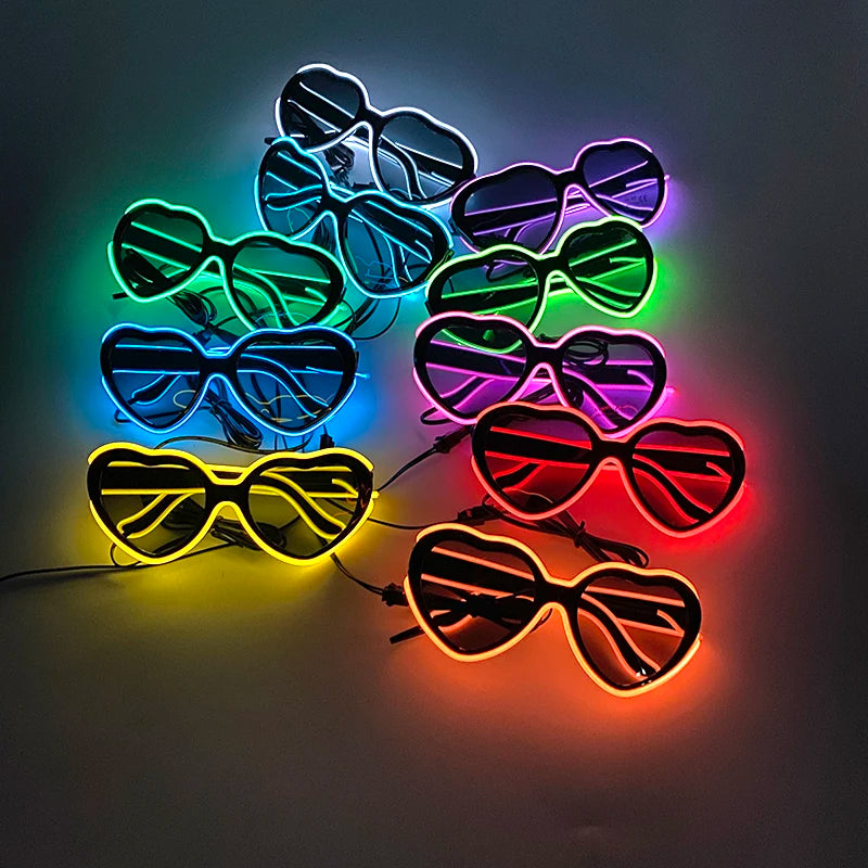 Lunettes LED Néon de Soirée – vue 6