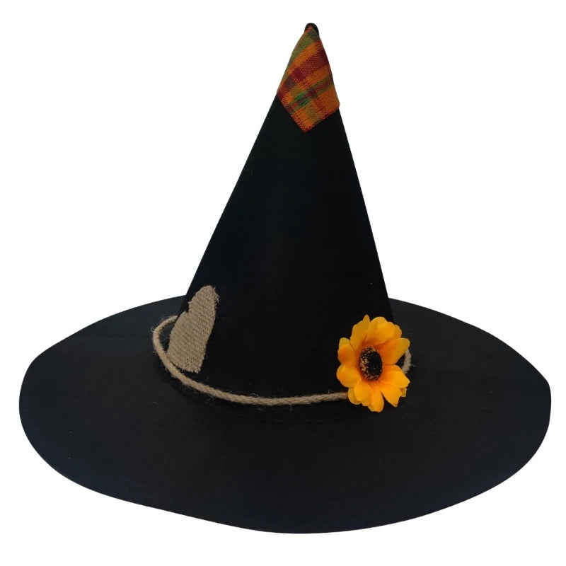 Chapeau d'Épouvantail Sorcier – Adulte et Enfant – vue 8