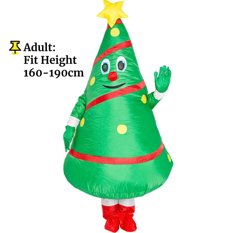 Déguisement Gonflable Sapin de Noël