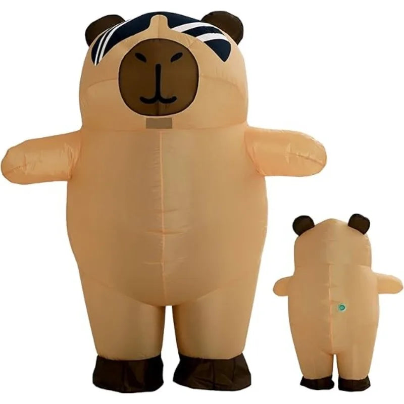 Déguisement Gonflable Animal Adulte – Requin, Dinosaure, Capybara – vue 13