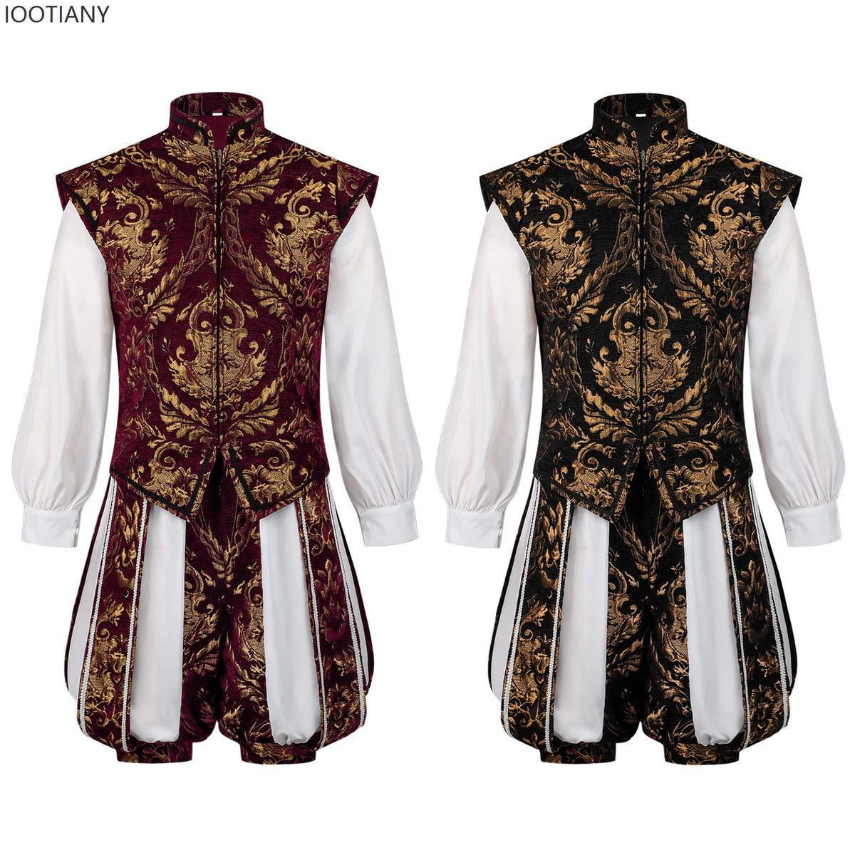 Costume de Prince Royal Renaissance Homme – vue 2