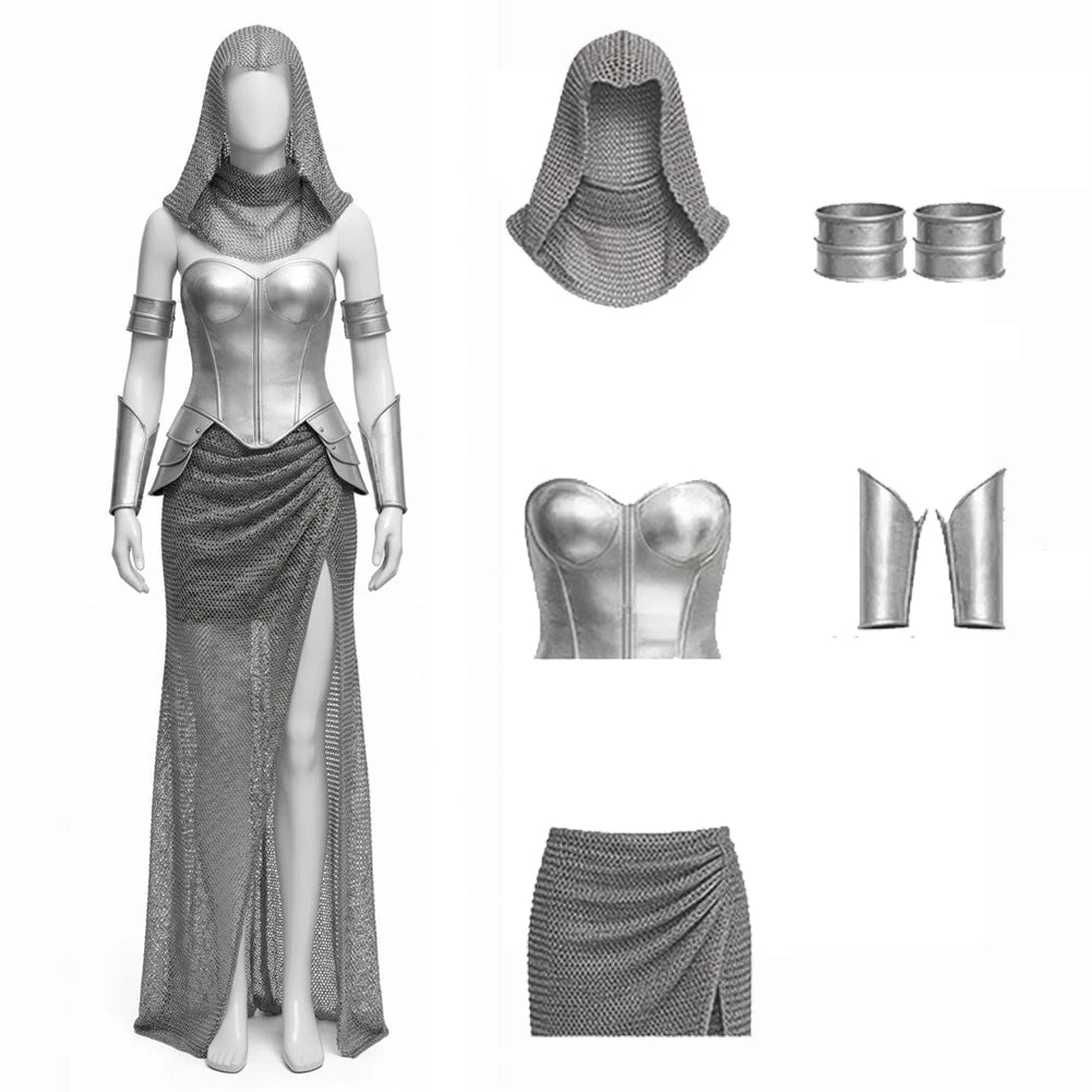 Déguisement Chevalière Médiévale Femme – Fausse Armure – vue 2