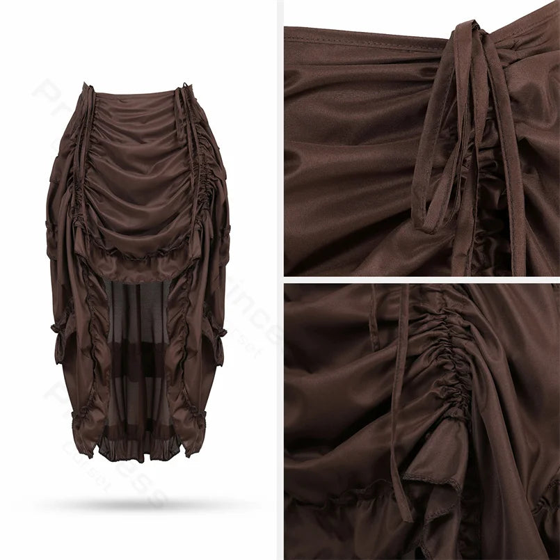 Robe Corset Pirate Punk Femme – vue 5
