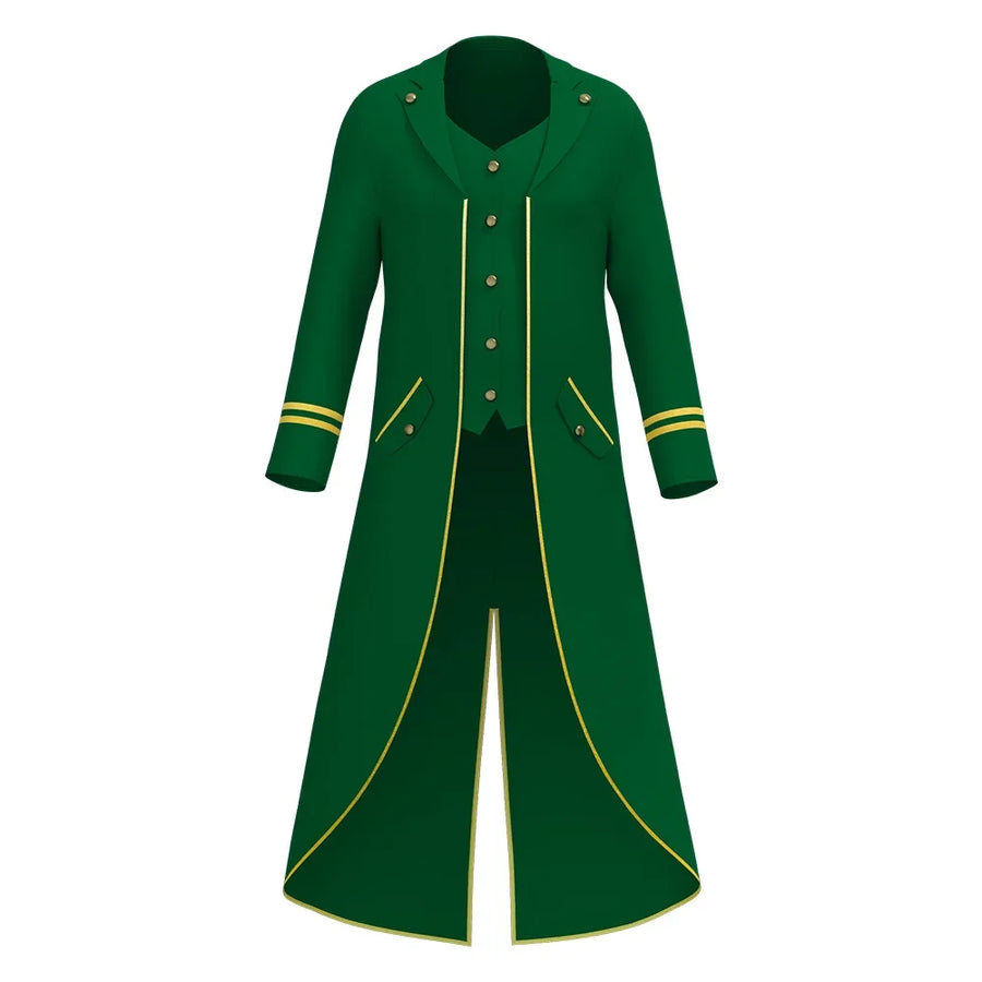 Veste Queue-de-Pie Steampunk Gothique Homme – vue 8