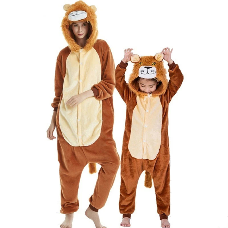 Combinaison Kigurumi Animal Enfant & Adulte – 21 Modèles