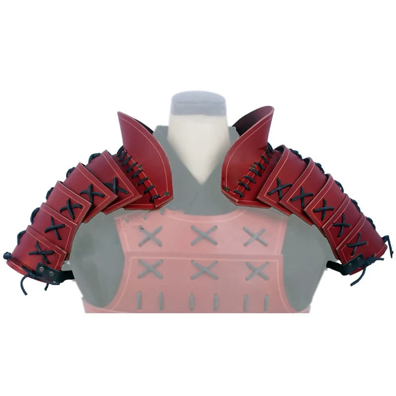 Épaulettes d'Armure en Simili-Cuir – Samouraï, Viking, Gladiateur – vue 6