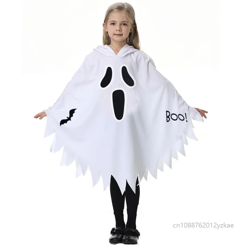 Cape Fantôme Enfant Phosphorescente – Noire ou Blanche – vue 6