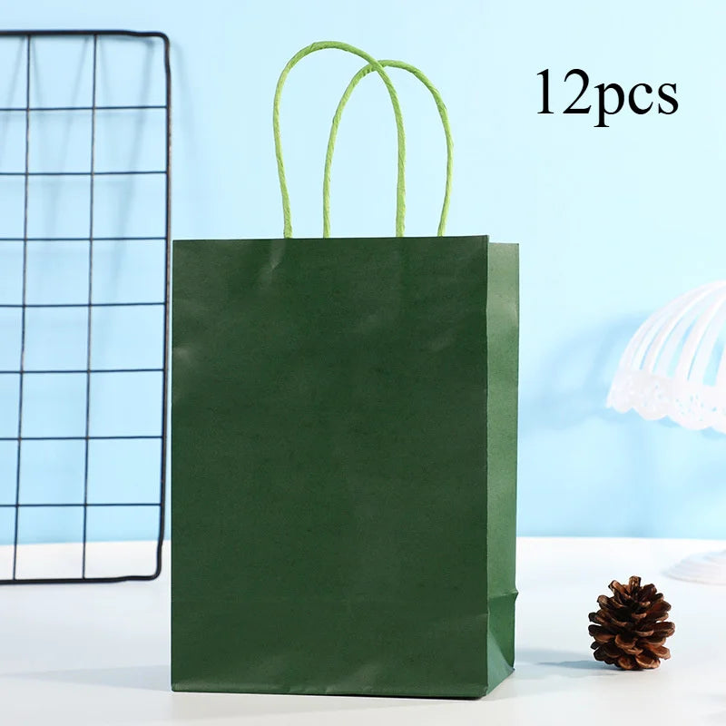 Sacs Cadeaux Anniversaire Kraft Réutilisables – vue 7