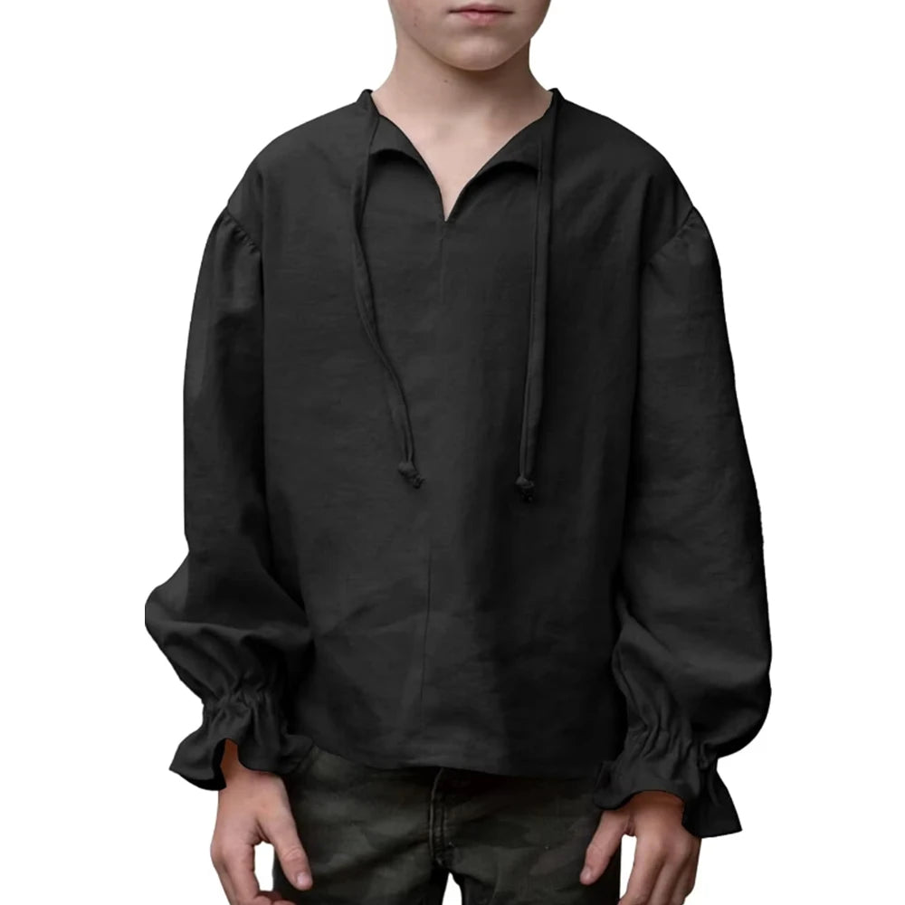 Chemise Pirate à Jabot Garçon