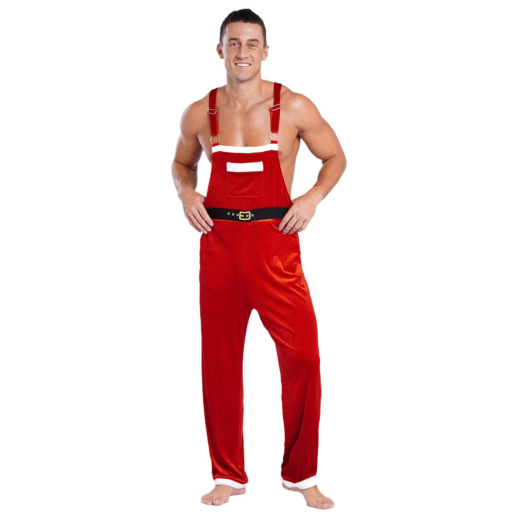 Salopette Père Noël Adulte
