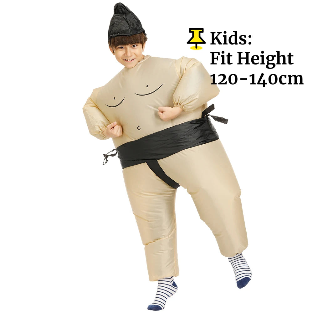 Déguisement Gonflable Sumo Adulte – Costume Rigolo – vue 11
