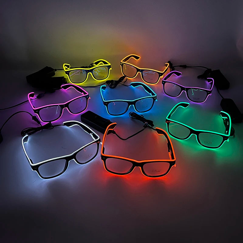 Lunettes LED Néon de Soirée – vue 5