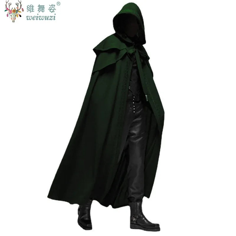 Cape à Capuche Gothique Médiévale Homme – Costume Halloween – vue 5