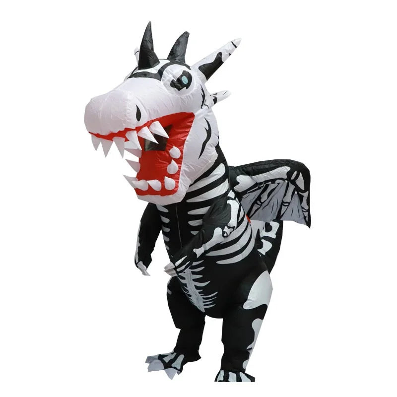 Costume Gonflable Animalier – Licorne, Dinosaure ou Squelette