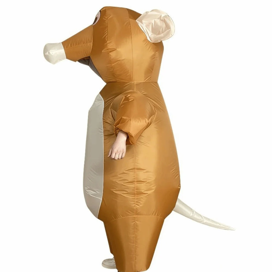 Déguisement Gonflable Souris Grise Adulte – vue 4