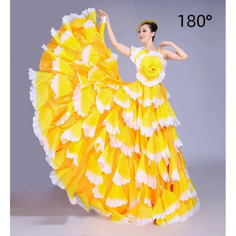 Robe Flamenco Femme à Volants – Plusieurs Styles