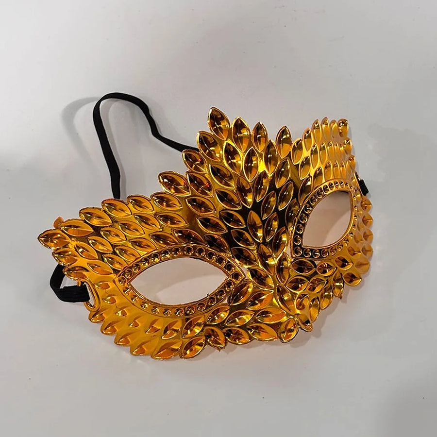 Masque vénitien de mascarade – 6 coloris – vue 5