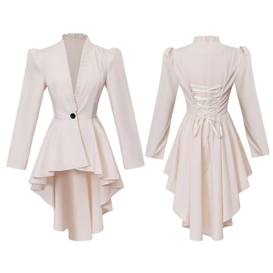 Veste Queue-de-Pie Victorienne Steampunk Femme