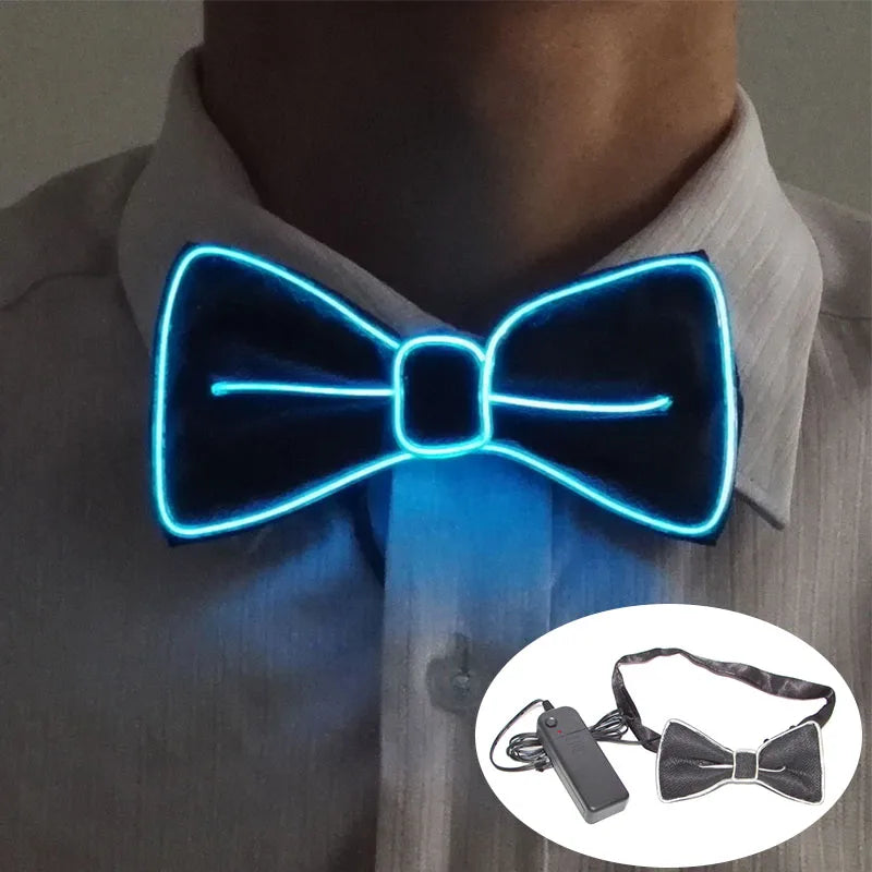 Accessoires Lumineux de Fête – Bretelles ou Nœud Papillon