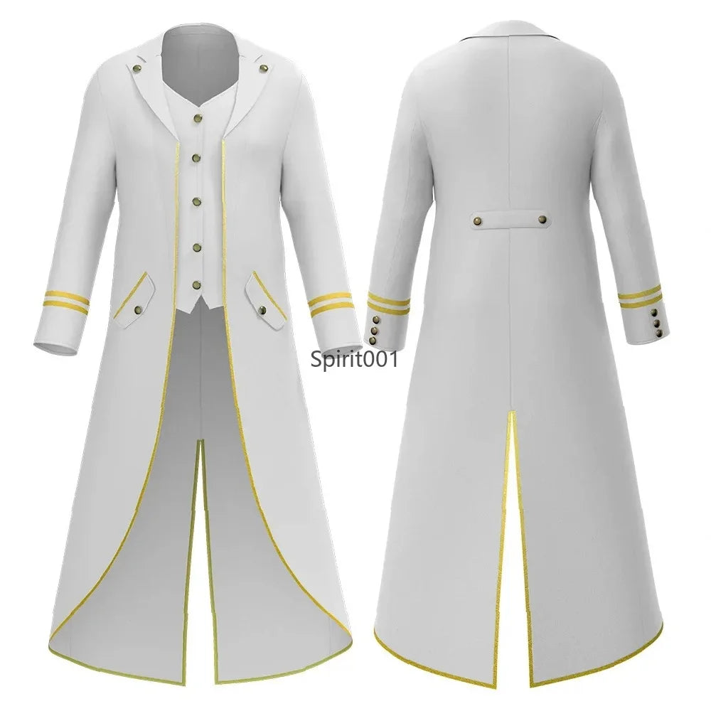 Veste Queue-de-Pie Steampunk Gothique Homme – vue 4