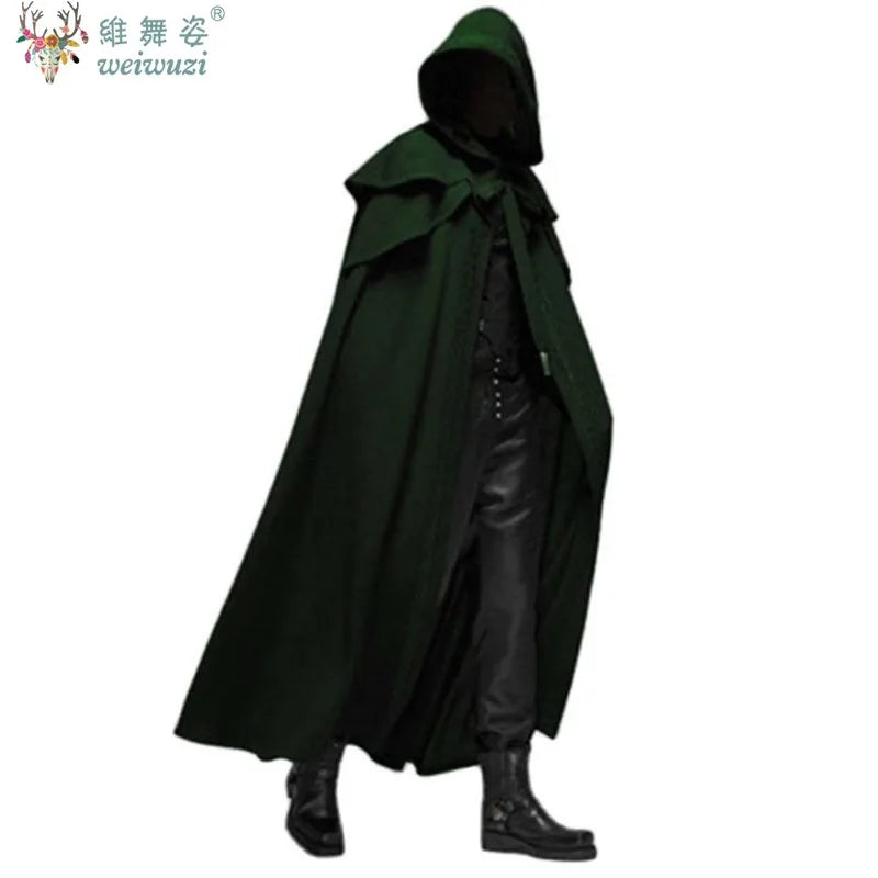 Cape Gothique Médiévale Homme – Noir ou Bordeaux