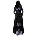 Robe Longue Sorcière Vampire à Capuche – vue 7