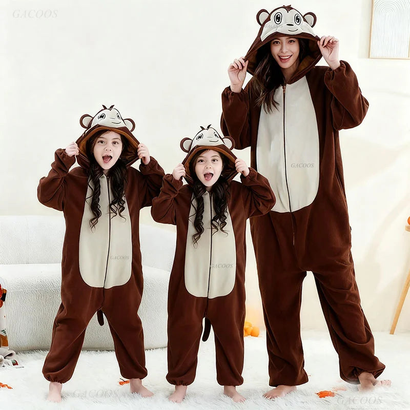 Kigurumi Animaux Famille – Plusieurs Motifs et Tailles