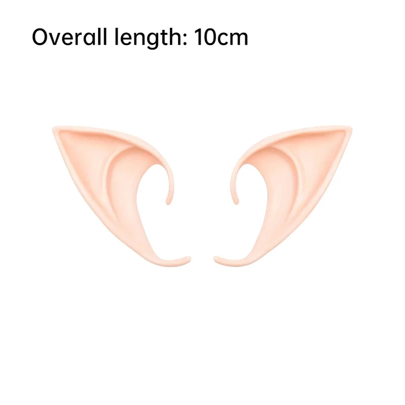 Fausses Oreilles d'Elfe en Latex – Paire 10 ou 12 cm