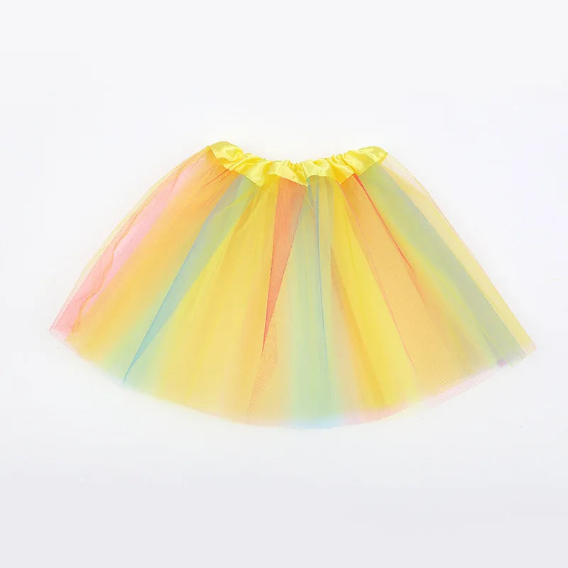 Jupe Tutu Arc-en-Ciel Fille - Danse, Ballet et Fête (2-8 ans)