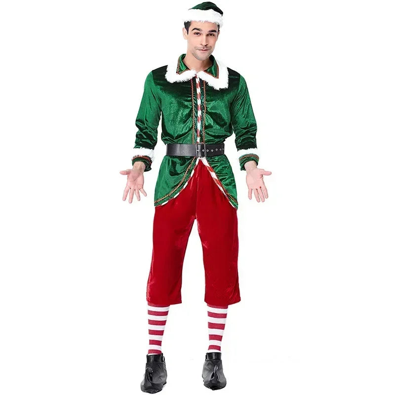 Combinaison de Lutin en Velours Famille – vue 7