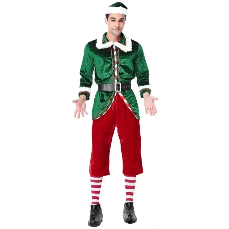 Déguisement Noël Père Noël ou Lutine – Homme/Femme M à XXL