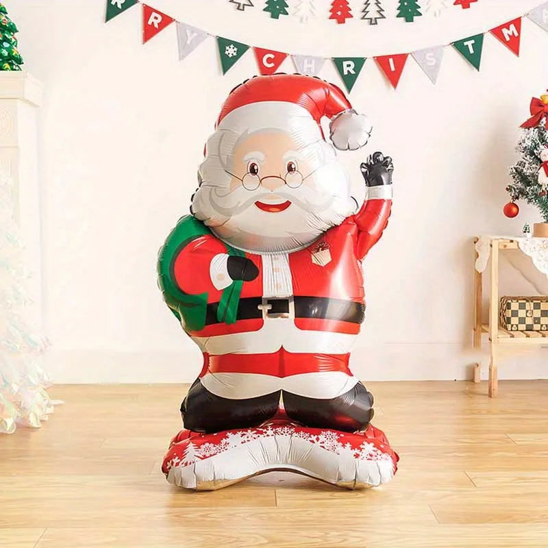 Ballon Père Noël Géant 120 cm – Décoration de Fête – vue 5