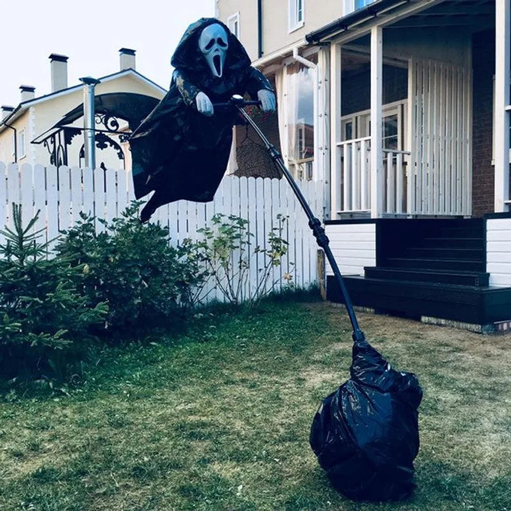 Robe Fantôme Épouvantail avec Corbeau